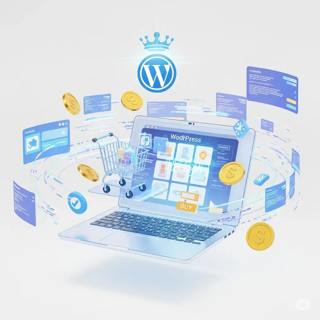 إنشاء متجر إلكتروني باستخدام ووردبريس