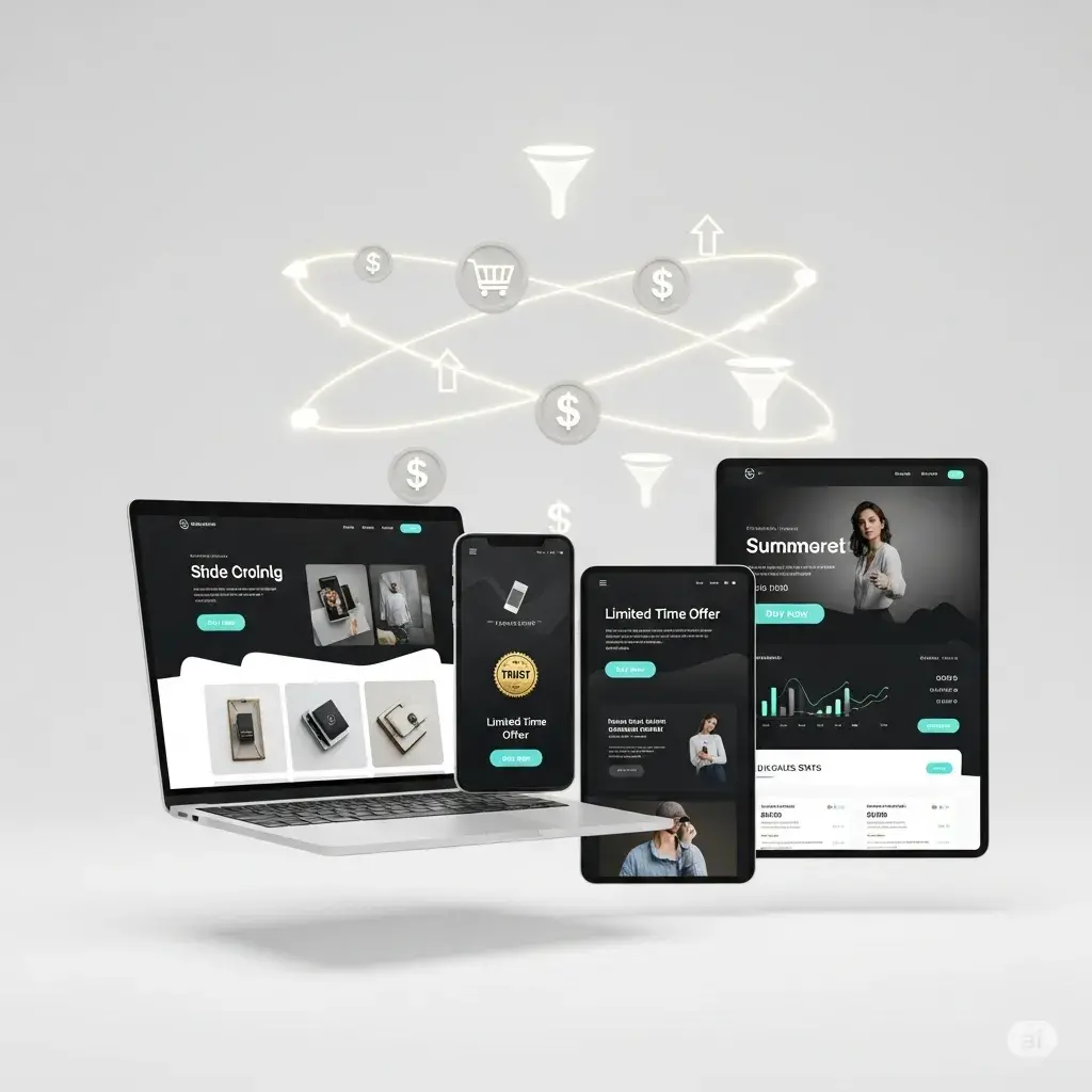تصميم مواقع إلكترونية ترفع المبيعات