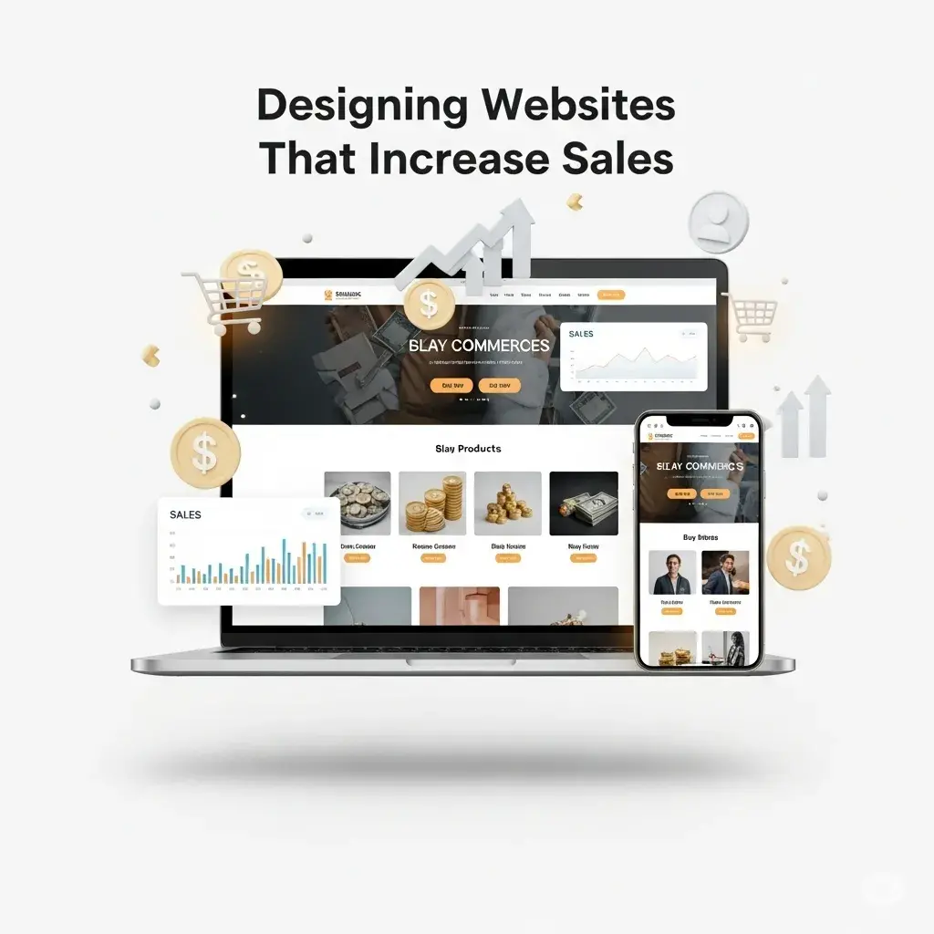 تصميم مواقع إلكترونية ترفع المبيعات