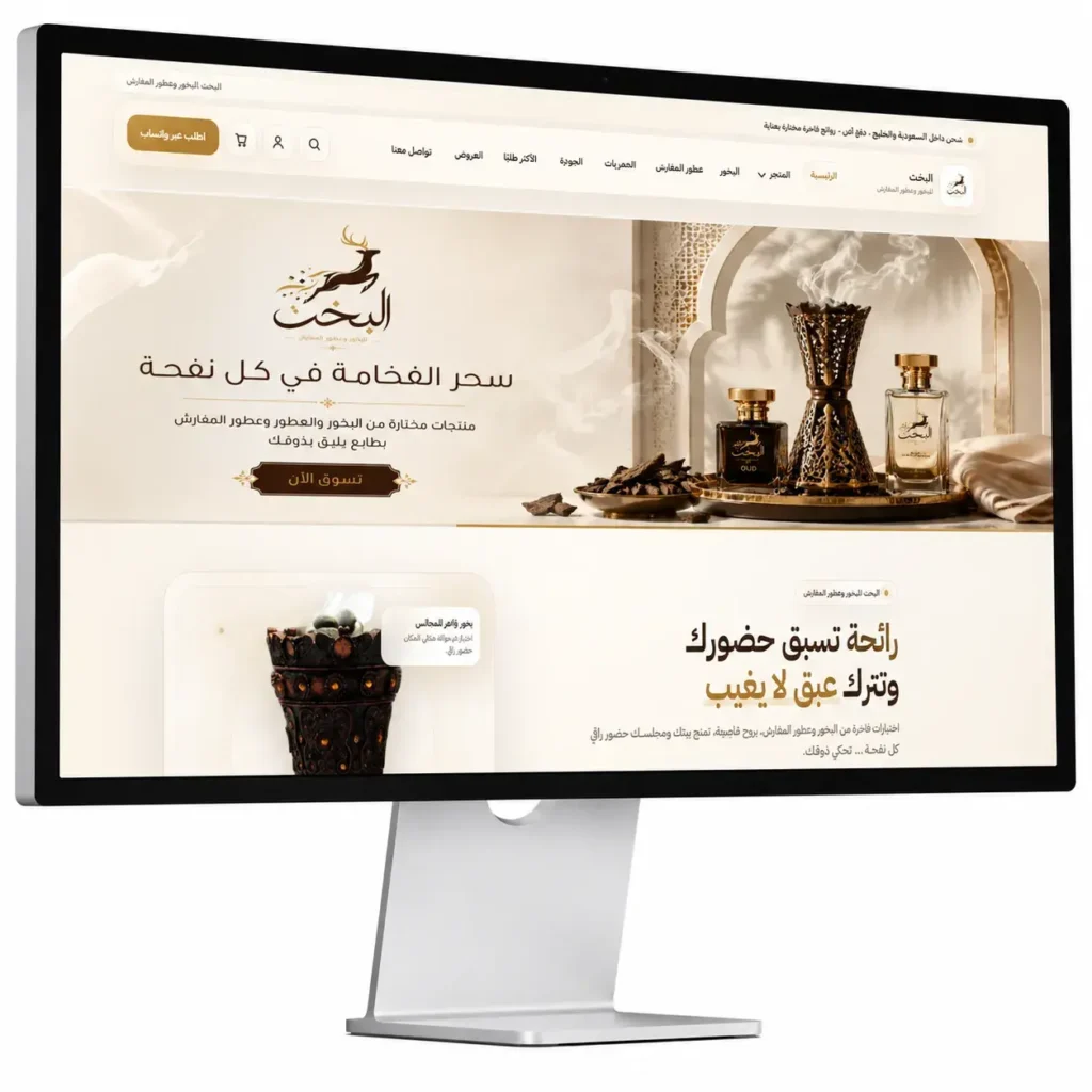 شركة تصميم متاجر الكترونية في السعودية - إيثار ويب